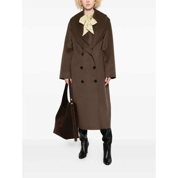 Rohe Brown Coats - Double Breasted & Peacoats Women